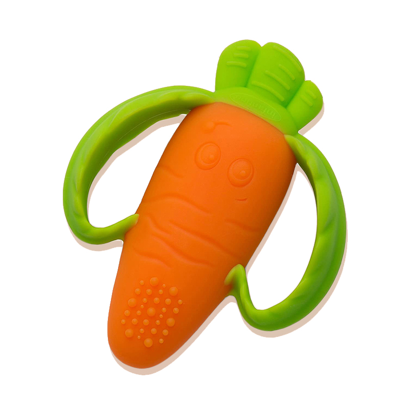 Амазонка пищевой класс Силиконовая форма морковки детская младенца Провод